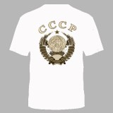 Футболка СССР белая №216